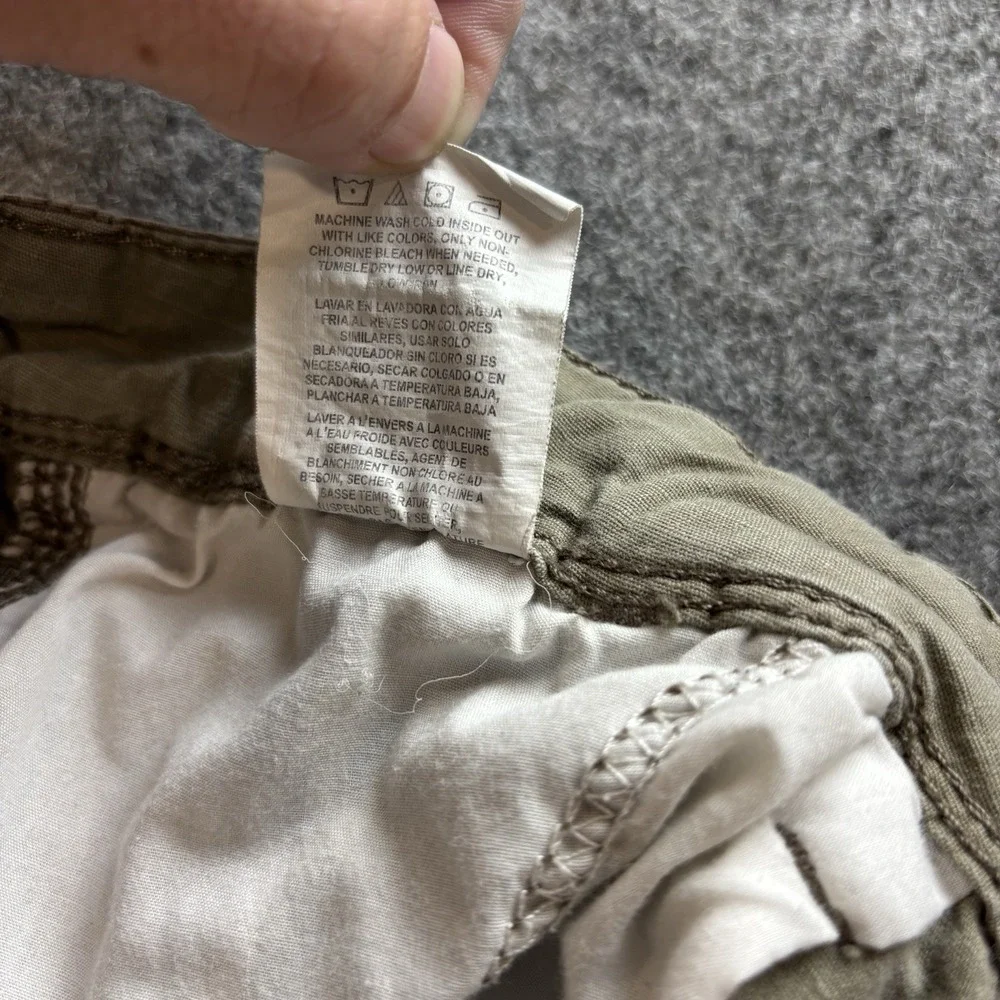 Wrangler Relaxed Fit Cargo Pants Mens 38x30 (Fits 38X28) Khaki Utility Ripstop‎